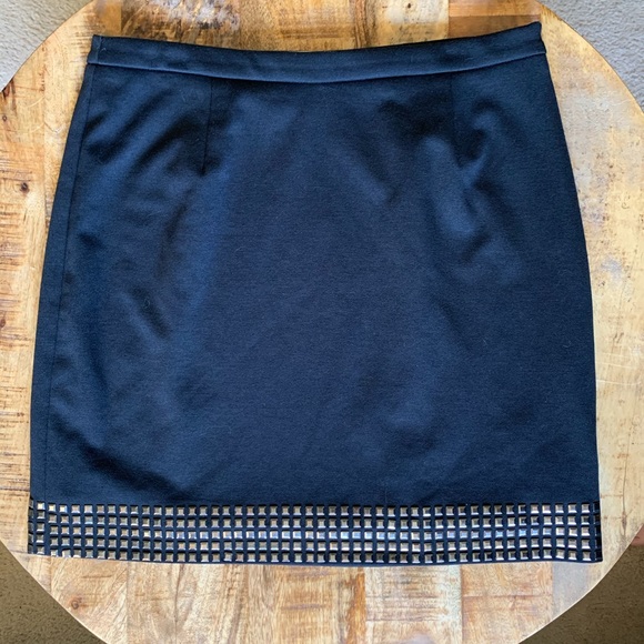 Sold…MICHAEL KORS Black Studded Skirt - Picture 4 of 4